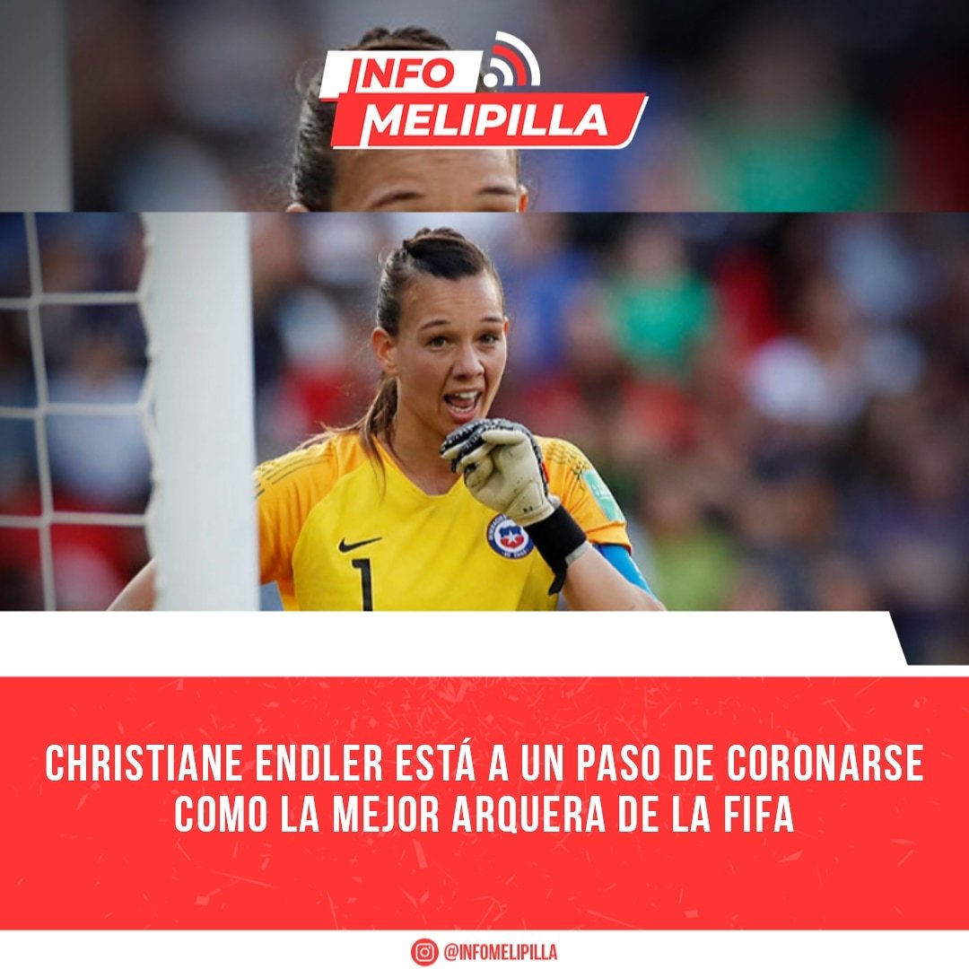 Christiane Endler está a un paso de coronarse como la mejor arquera de la FIFA