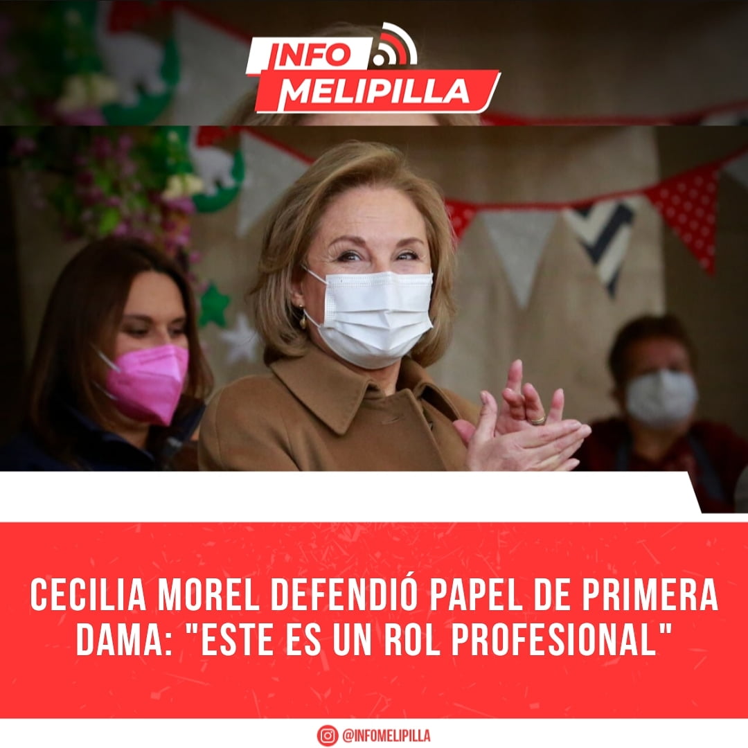 Cecilia Morel defendió papel de Primera Dama: "Este es un rol profesional"