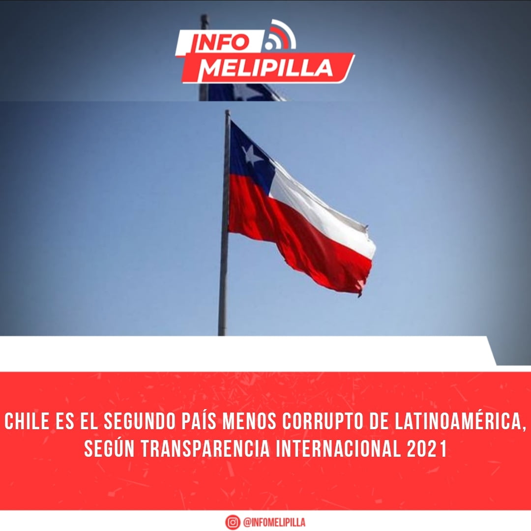 Chile es el segundo país menos corrupto de Latinoamérica, según Transparencia Internacional 2021