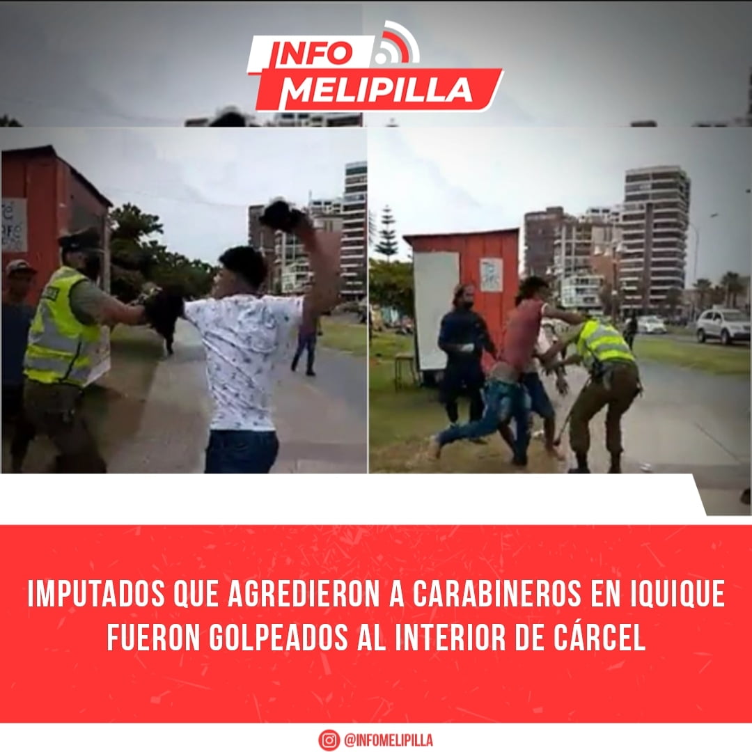 Imputados que agredieron a carabineros en Iquique fueron golpeados al interior de cárcel
