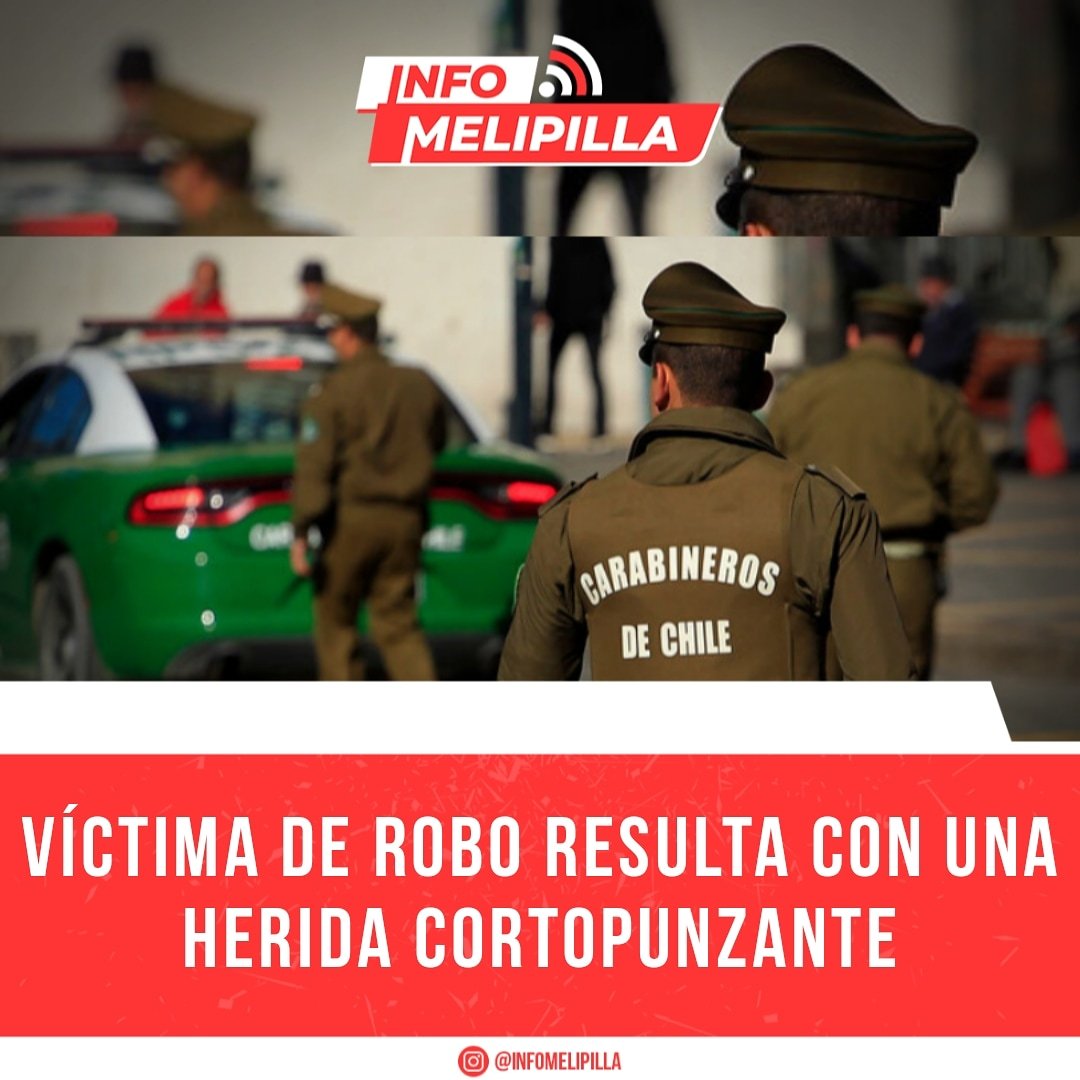 Víctima de robo resulta con una herida cortopunzante