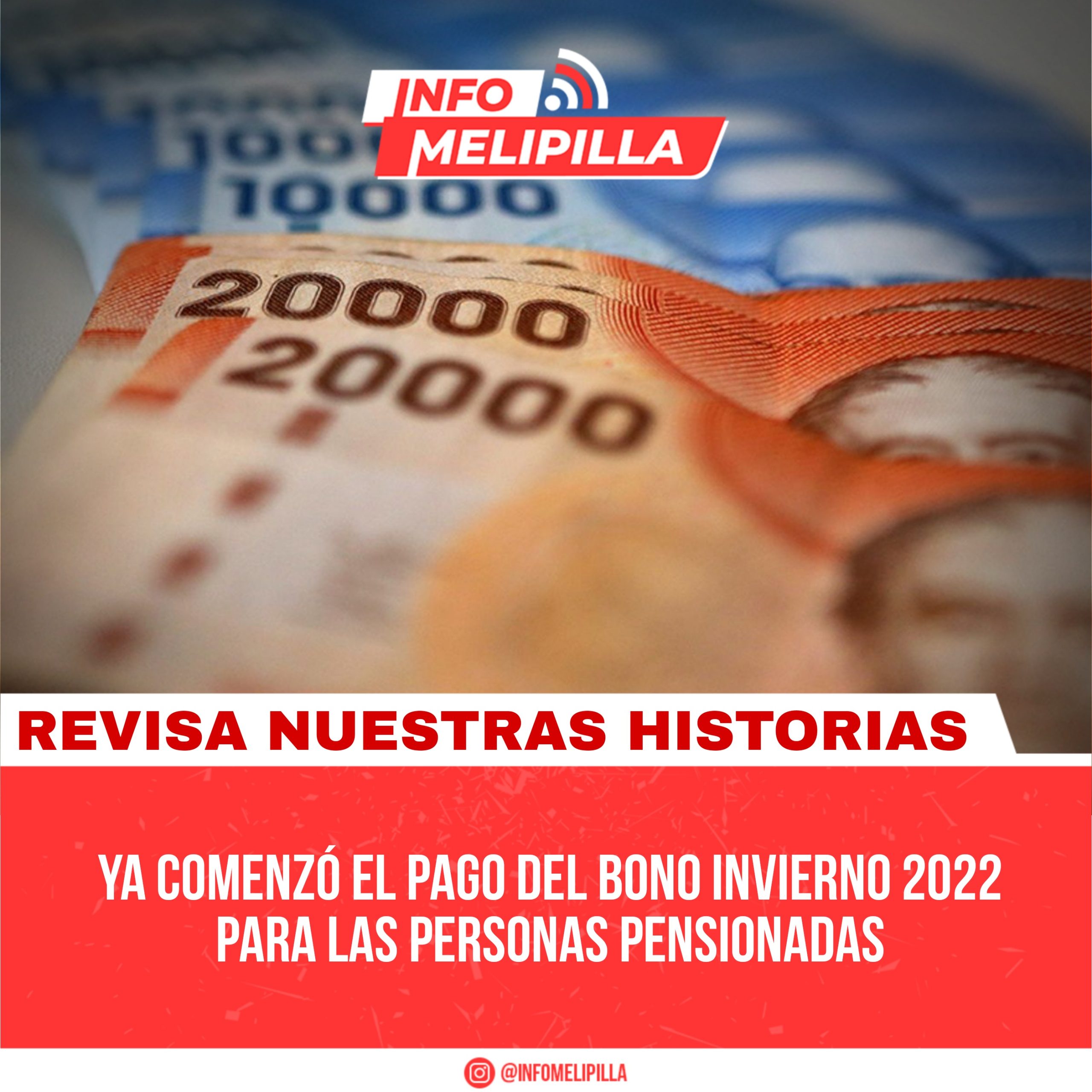 Ya comenzó el pago del Bono Invierno 2022 para las personas pensionadas