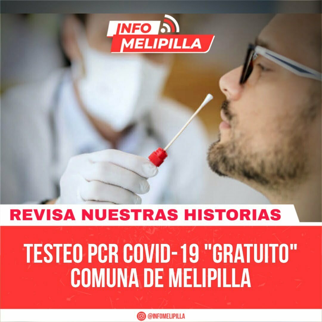 testeo pcr Covid-19 en Melipilla