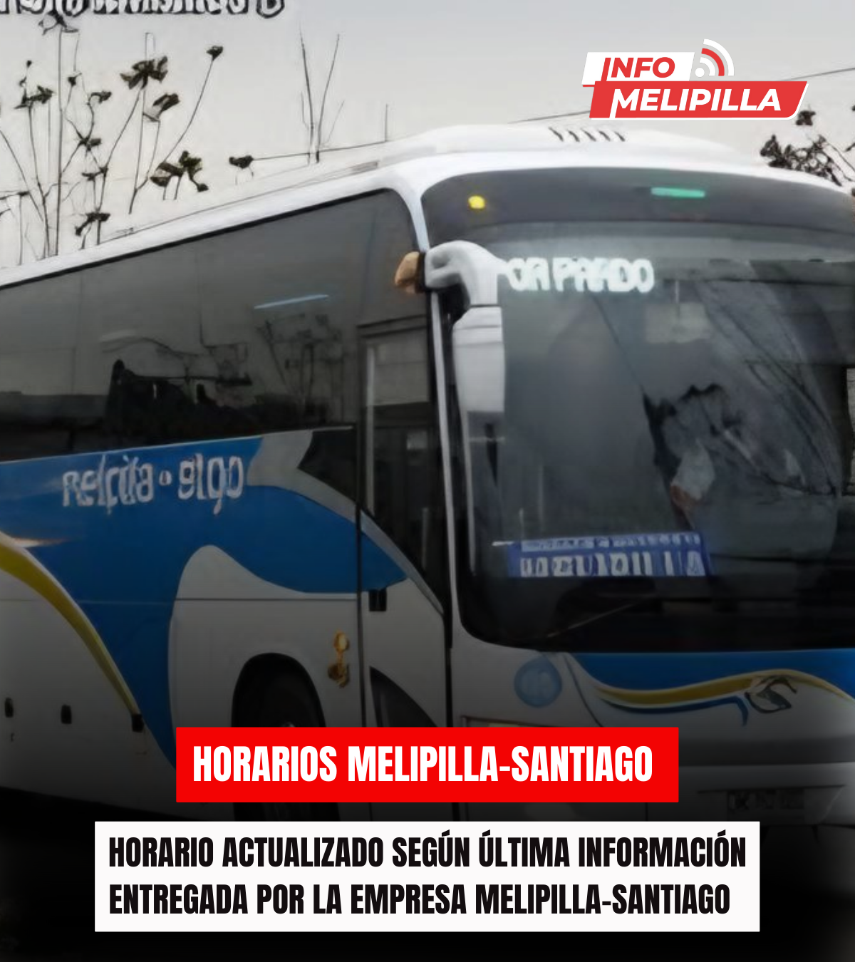horarios buses empresa melipilla-santiago