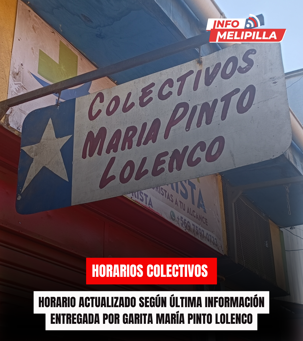 horarios colectivos melipilla,María pinto, lolenco