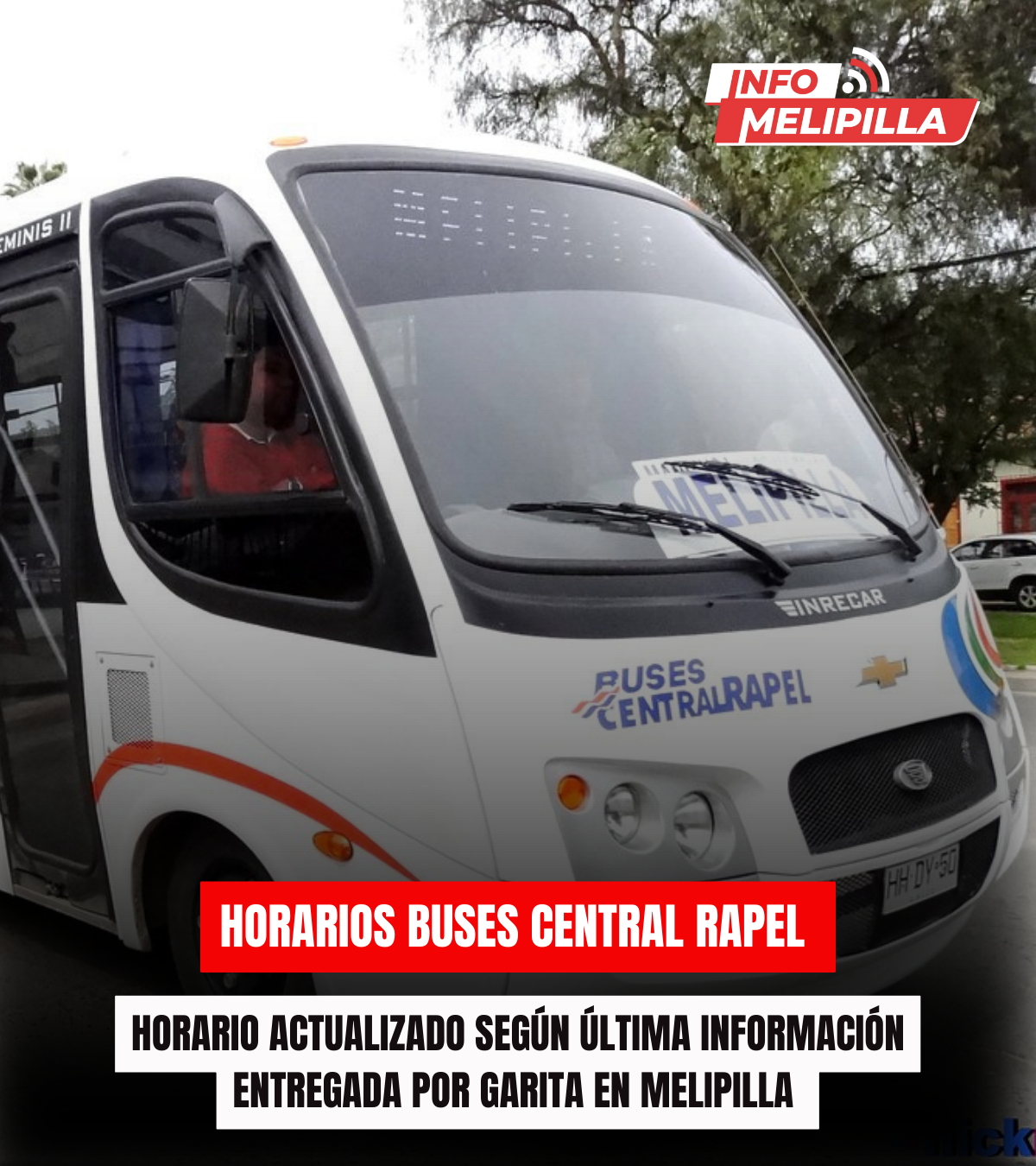 Horario buses central rapel