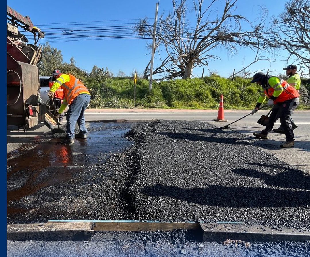 Mejoras en la Ruta G-74-F: Municipalidad de Melipilla y Vialidad refuerzan seguridad en sectores rurales clave