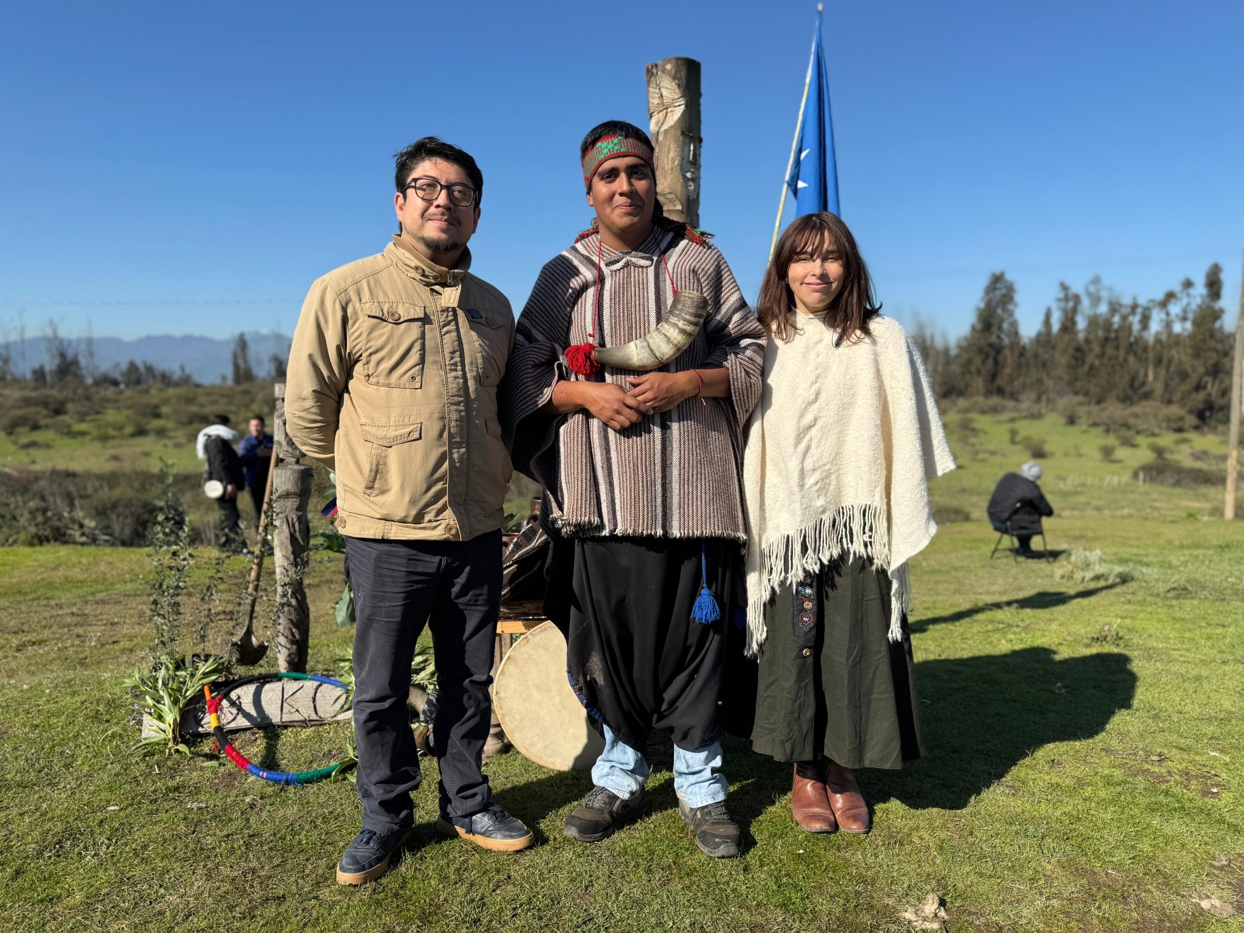 Comunidad Mapuche Kom Newentuiñ celebró el Wiñol Wetripantu en San Manuel de Codigua