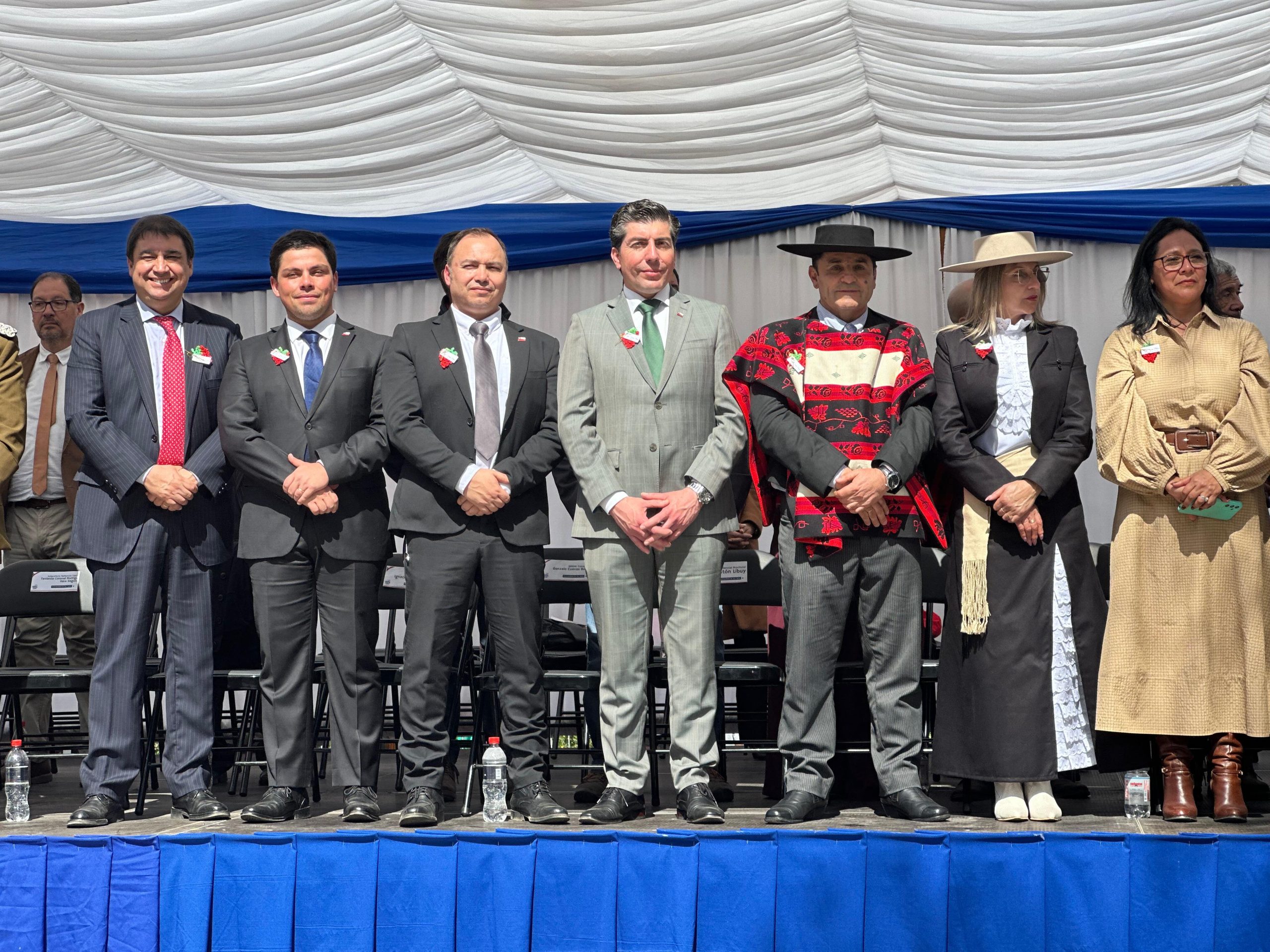 Delegado Gastón Libuy participa en tradicional desfile de Fiestas Patrias de San Pedro